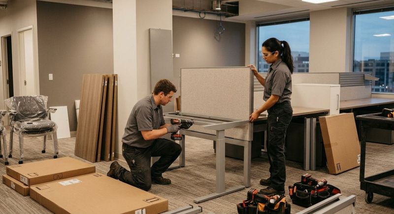 Conference Table Assembly in Denver, CO
