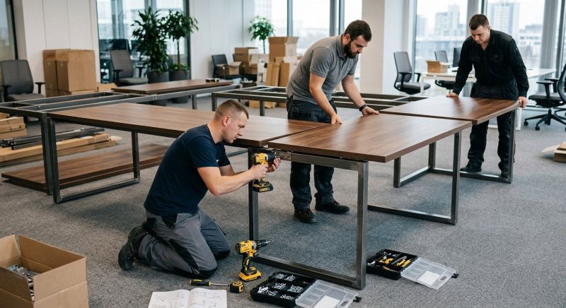 Conference Table Assembly in Littleton, CO