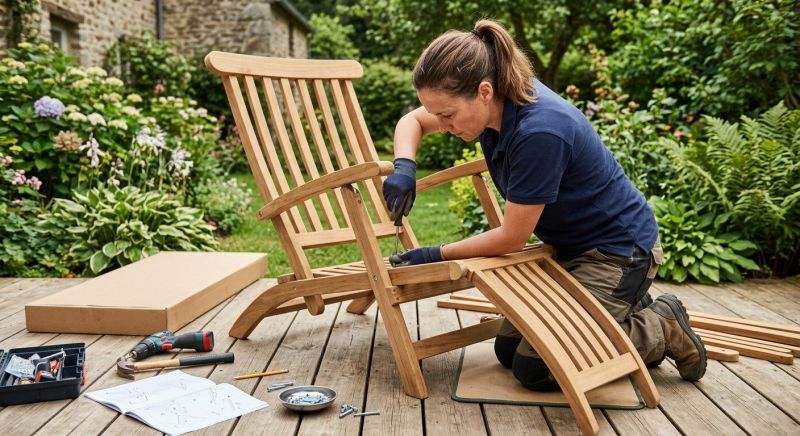 Deck Chair Assembly in Littleton, CO