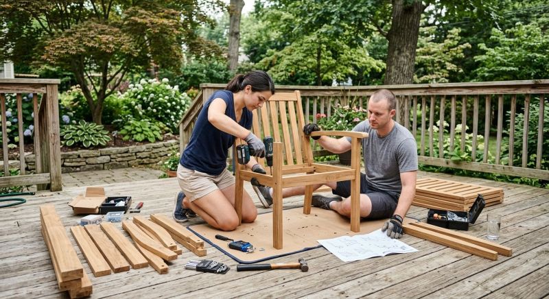 Deck Chair Assembly in Denver, CO