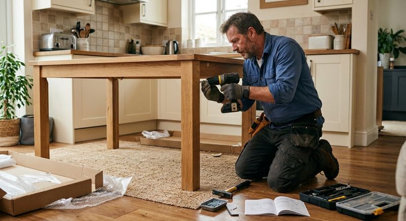 Kitchen Table Assembly in Littleton, CO