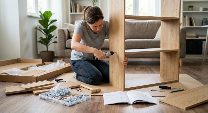 Bookcase Assembly in Littleton, CO