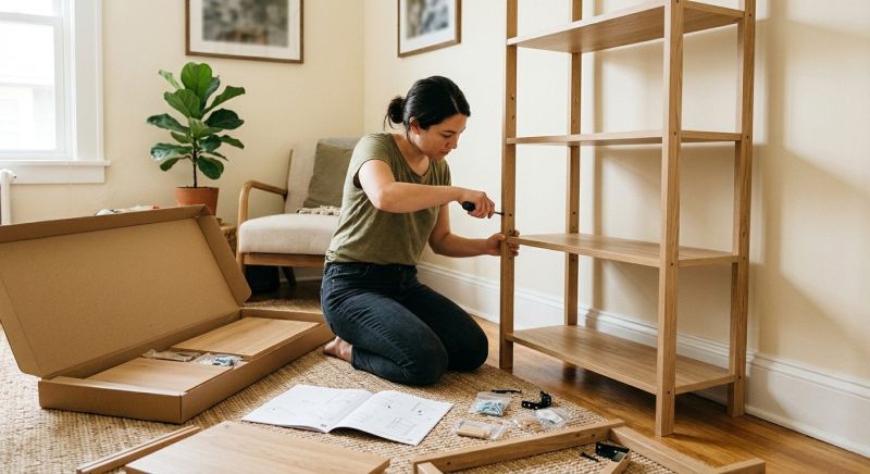 Bookshelf Assembly in Littleton, CO