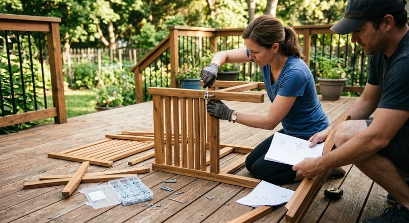 Deck Chair Assembly in Denver County, CO