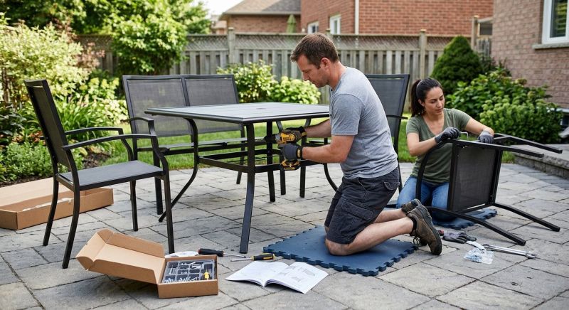 Deck Chair Assembly in Alpharetta, GA