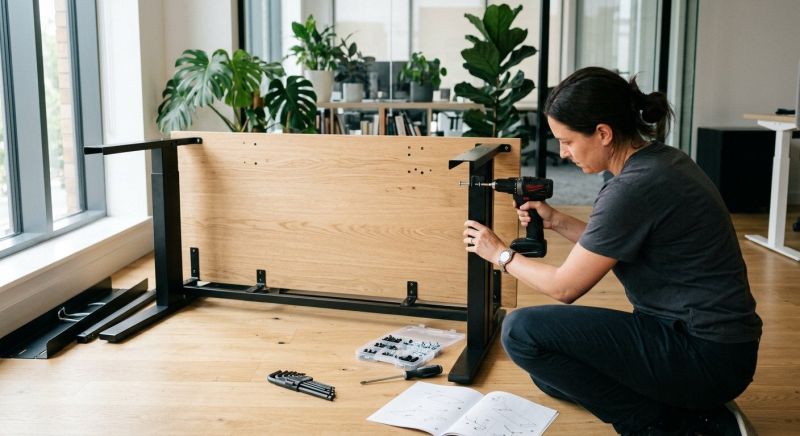 Office Desk Assembly in Overland Park, KS