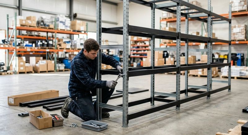 Shoe Rack Assembly in Overland Park, KS