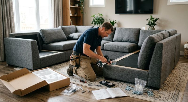 Sofa Assembly in Alpharetta, GA