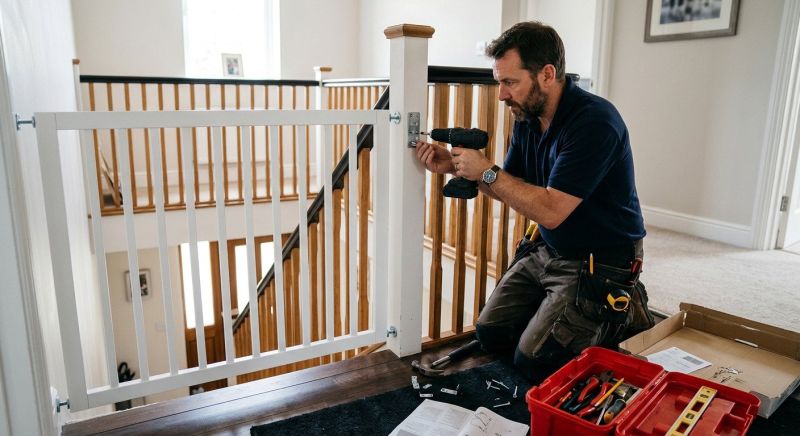 Stair Gate Assembly in Denver, CO