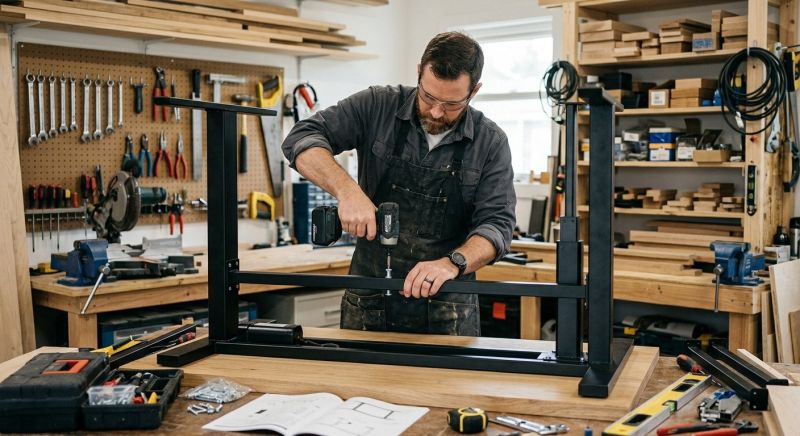 Standing Desk Assembly in Olathe, KS