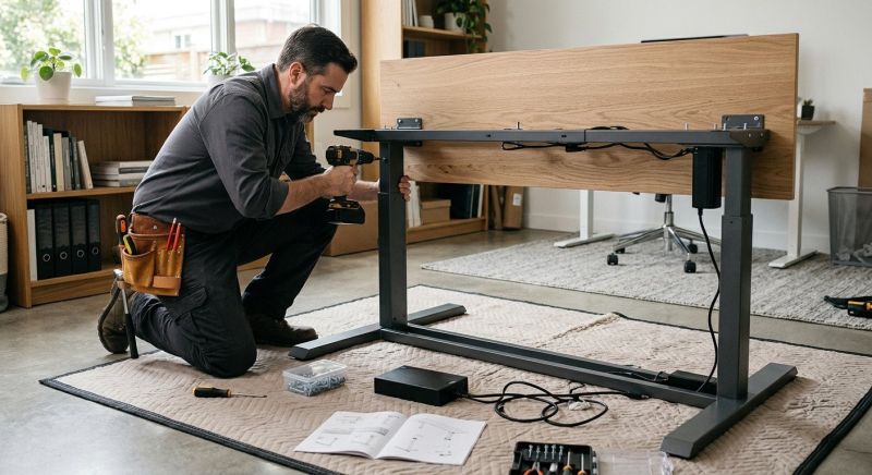 Standing Desk Assembly in Littleton, CO