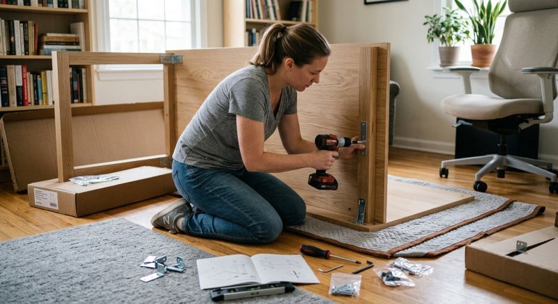 Standing Desk Assembly in Littleton, CO