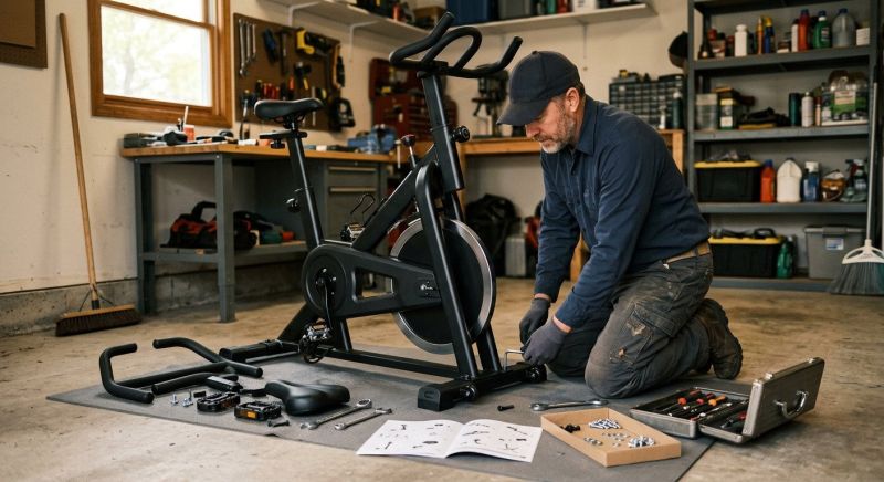 Stationary Bike Assembly in Overland Park, KS